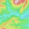 Padern topographic map, elevation, terrain