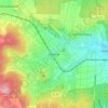 Weimar topographic map, elevation, terrain