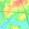 Catthorpe topographic map, elevation, terrain