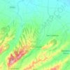 Castell'Arquato topographic map, elevation, terrain