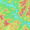 Bobenthal topographic map, elevation, terrain
