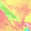 Songwe Region topographic map, elevation, terrain