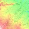Datia topographic map, elevation, terrain
