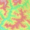 Tyuni topographic map, elevation, terrain