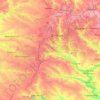 Донецкий городской совет topographic map, elevation, terrain