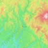 Gero topographic map, elevation, terrain