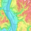Follansbee topographic map, elevation, terrain