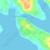 Belmullet topographic map, elevation, terrain