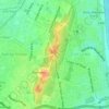 Kamla Nehru Ridge topographic map, elevation, terrain