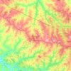 Valentim Gentil topographic map, elevation, terrain