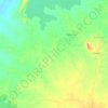 Kharka topographic map, elevation, terrain