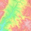 Surkhang topographic map, elevation, terrain