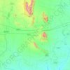 Bassi Tehsil topographic map, elevation, terrain