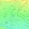Uttar Dinajpur topographic map, elevation, terrain