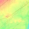 Bahadarpur topographic map, elevation, terrain