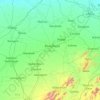 Jhunjhunu topographic map, elevation, terrain