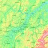Kaili topographic map, elevation, terrain