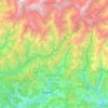 Kapkot topographic map, elevation, terrain