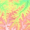 Itinga do Maranhão topographic map, elevation, terrain