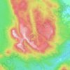 Mount Field topographic map, elevation, terrain