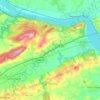 Hellam Township topographic map, elevation, terrain