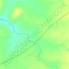 Gauda topographic map, elevation, terrain