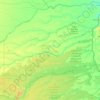 Vichada topographic map, elevation, terrain