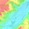 Menville topographic map, elevation, terrain