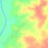Udpura topographic map, elevation, terrain