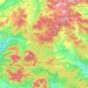 Rosenthal topographic map, elevation, terrain