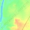 Baret topographic map, elevation, terrain