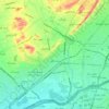 SITE Town topographic map, elevation, terrain