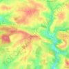 Puy-de-Serre topographic map, elevation, terrain
