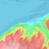 Cricquebœuf topographic map, elevation, terrain