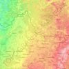 Nemunėlis topographic map, elevation, terrain