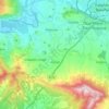 Cizur topographic map, elevation, terrain