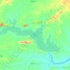 Mandira Dam topographic map, elevation, terrain