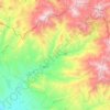Shahbuz Rayon topographic map, elevation, terrain