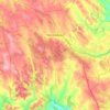 Черемхово topographic map, elevation, terrain