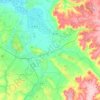 Mézidon Vallée d'Auge topographic map, elevation, terrain