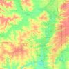 Winnebago County topographic map, elevation, terrain