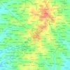 Soroti City topographic map, elevation, terrain