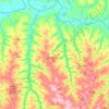 Cidade Gaúcha topographic map, elevation, terrain