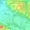 Golzow topographic map, elevation, terrain