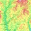 Usson-en-Forez topographic map, elevation, terrain