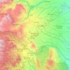 Huatusco topographic map, elevation, terrain