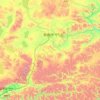 Seni District topographic map, elevation, terrain