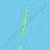 Andaman Islands topographic map, elevation, terrain