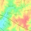 Pailton CP topographic map, elevation, terrain