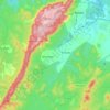 Bolani topographic map, elevation, terrain
